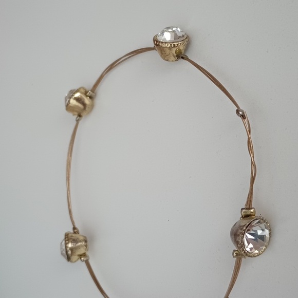 Beautiful Rhinestone Bangle Bracelet. - Picture 3 of 4